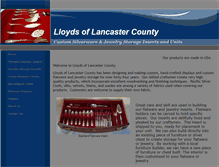 Tablet Screenshot of lloydsoflancastercounty.com